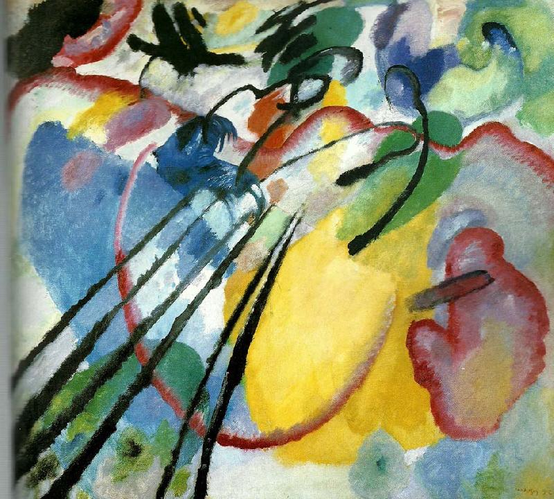 Wassily Kandinsky improvisation 26,rowing